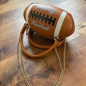 Chic Football Crossbody Bag faux leather